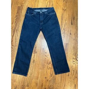 Polo Ralph Lauren Authentic Dungarees Mens Dark Wash Straight Leg Jeans 36x32